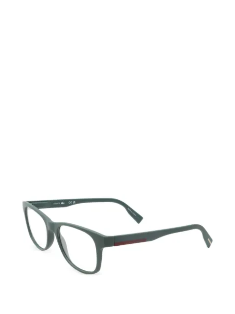 Lacoste matte-finish wayfarer-frame glasses