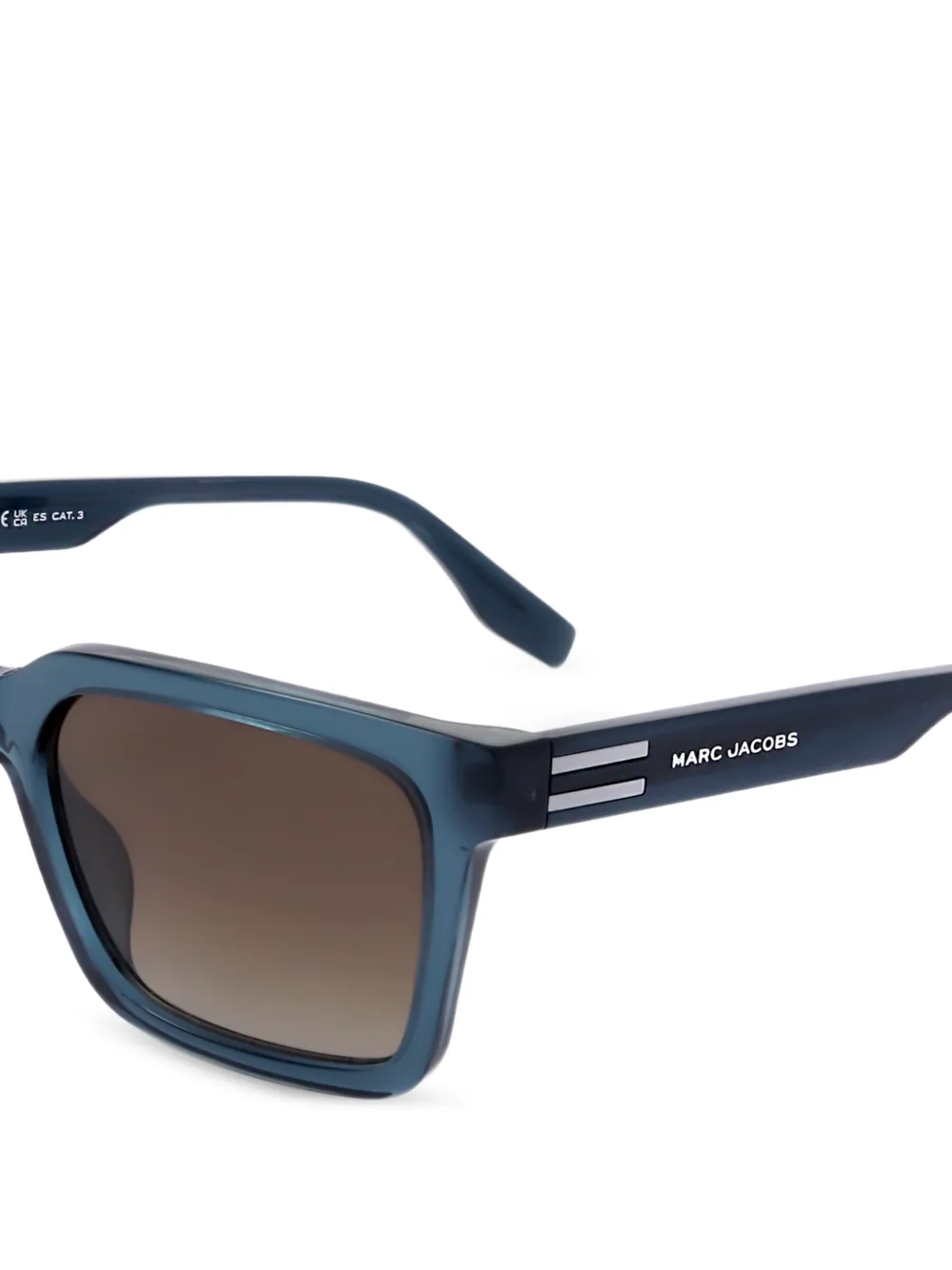Marc Jacobs Eyewear Zonnebril met vierkant montuur Blauw