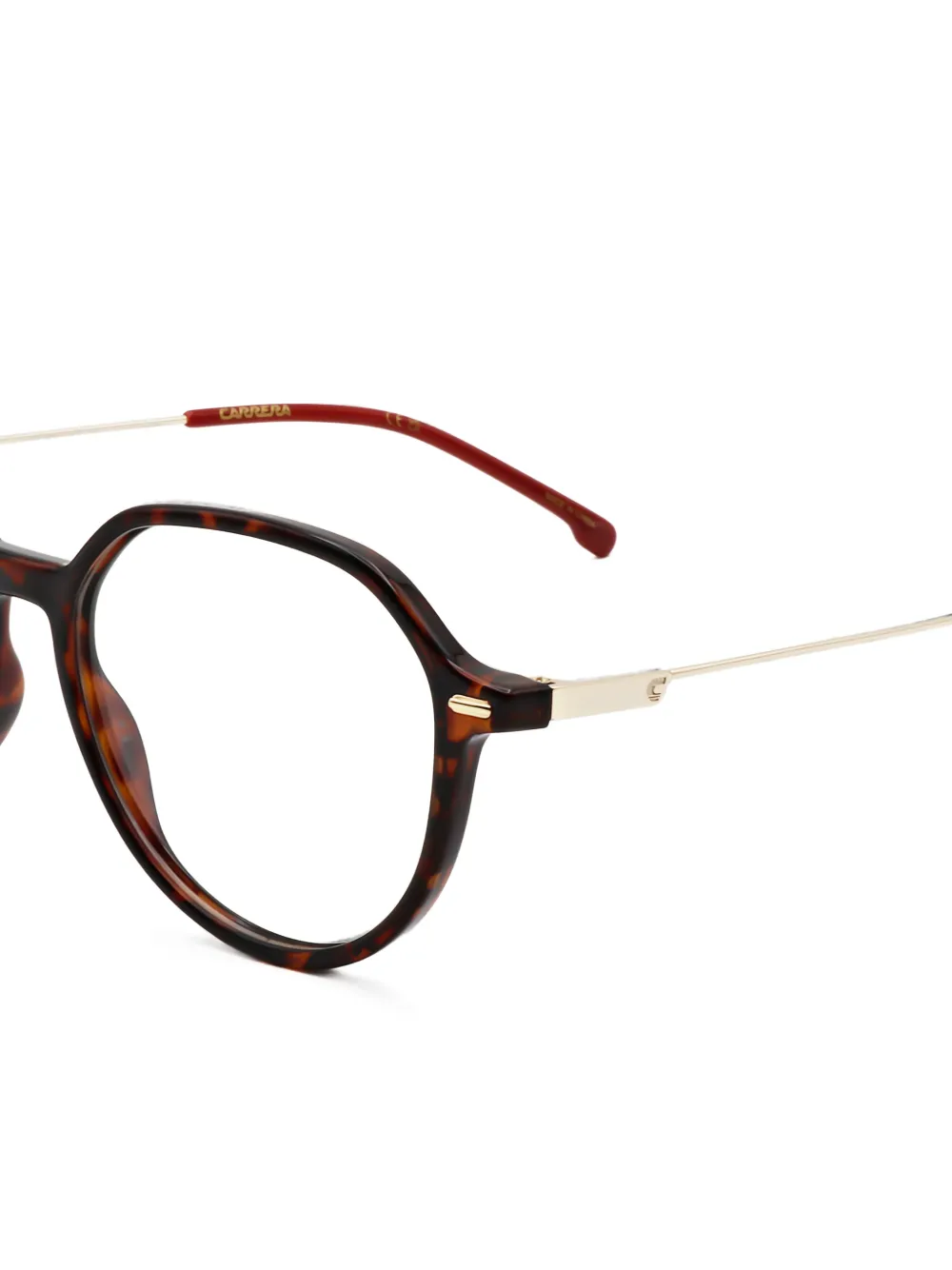 Carrera Bril met geometrisch montuur Bruin