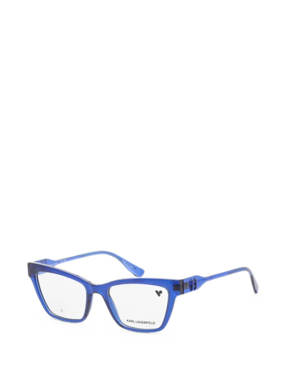 Karl Lagerfeld cat-eye frame glasses - Blau