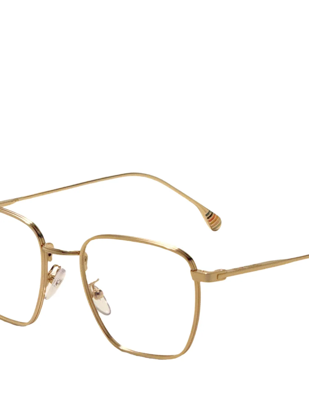 Paul Smith Edgar bril met vierkant montuur Goud