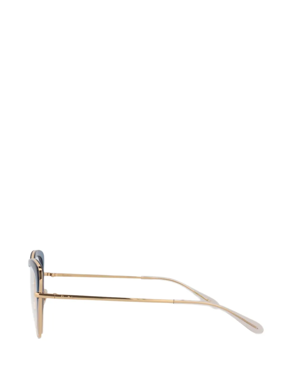 Pomellato Cat-eye Frame Glasses in Gold, view 3