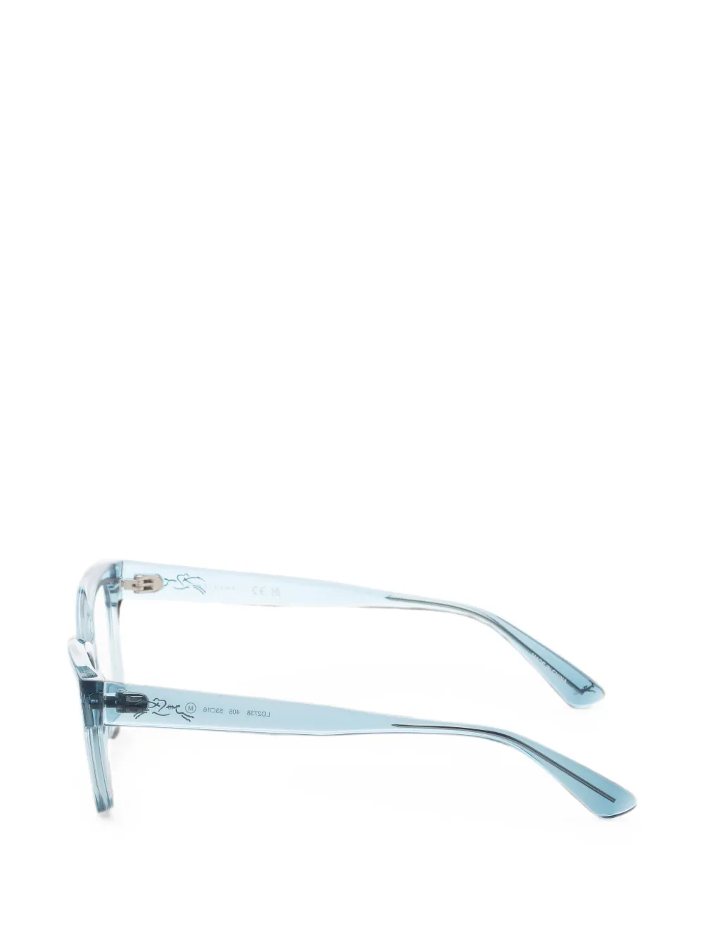 Longchamp Bril met doorzichtig cat-eye montuur Blauw