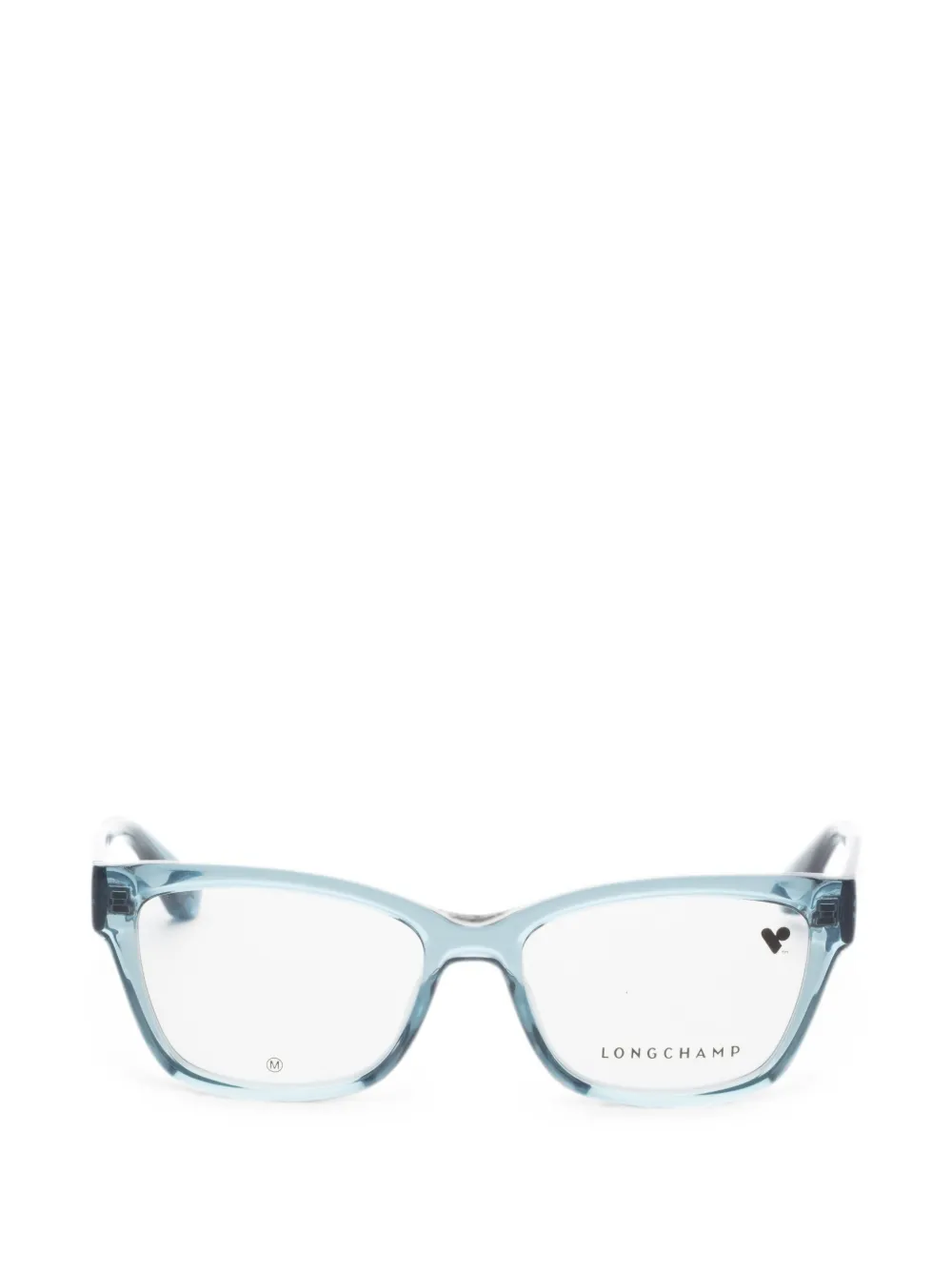 Longchamp transparent cat-eye glasses - Blau