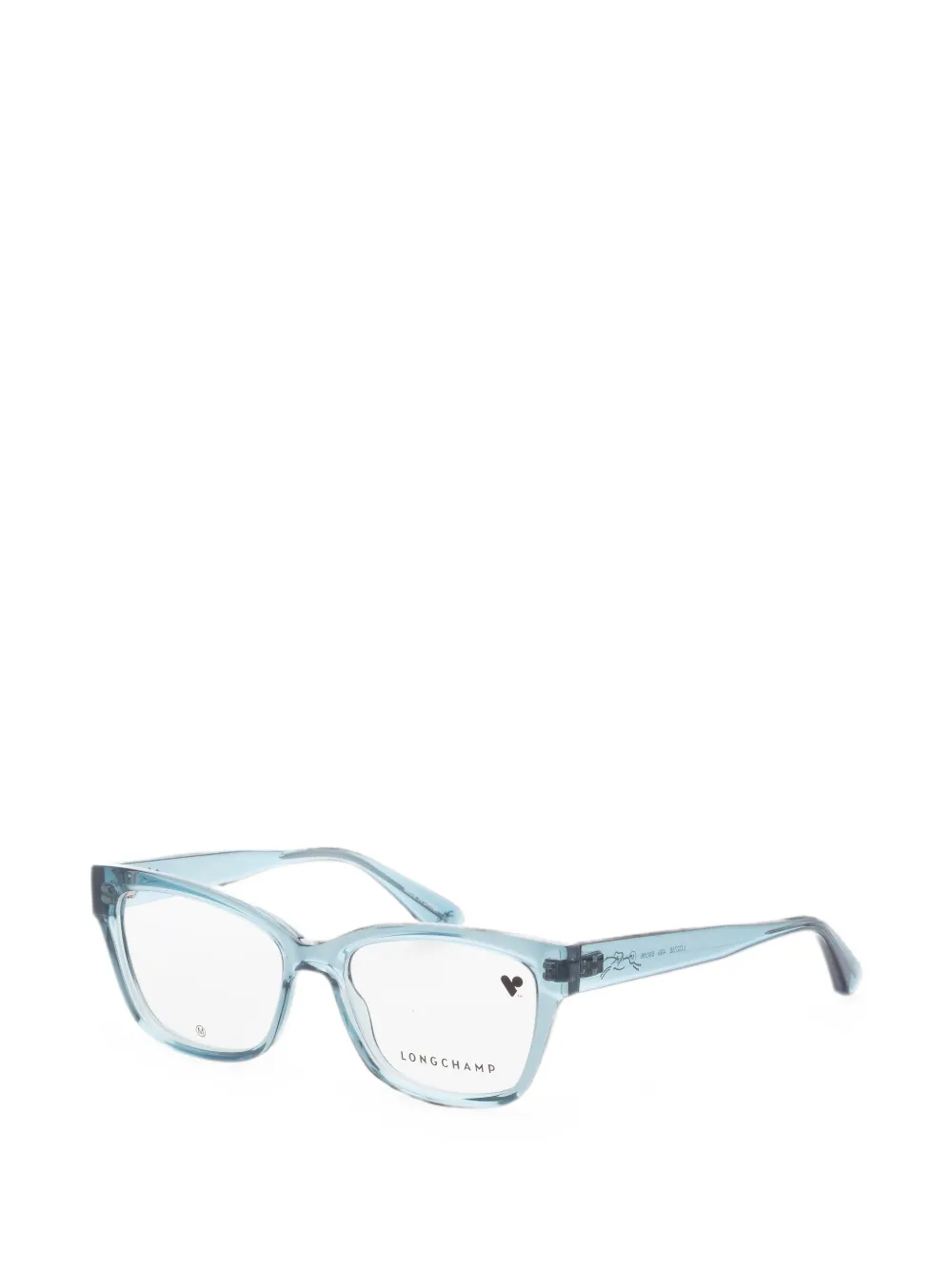 Longchamp Bril met doorzichtig cat-eye montuur Blauw