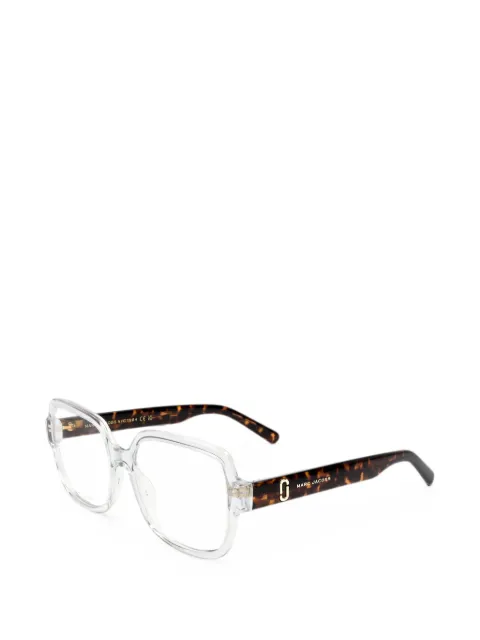 Marc Jacobs Eyewear tortoiseshell-effect square-frame glasses