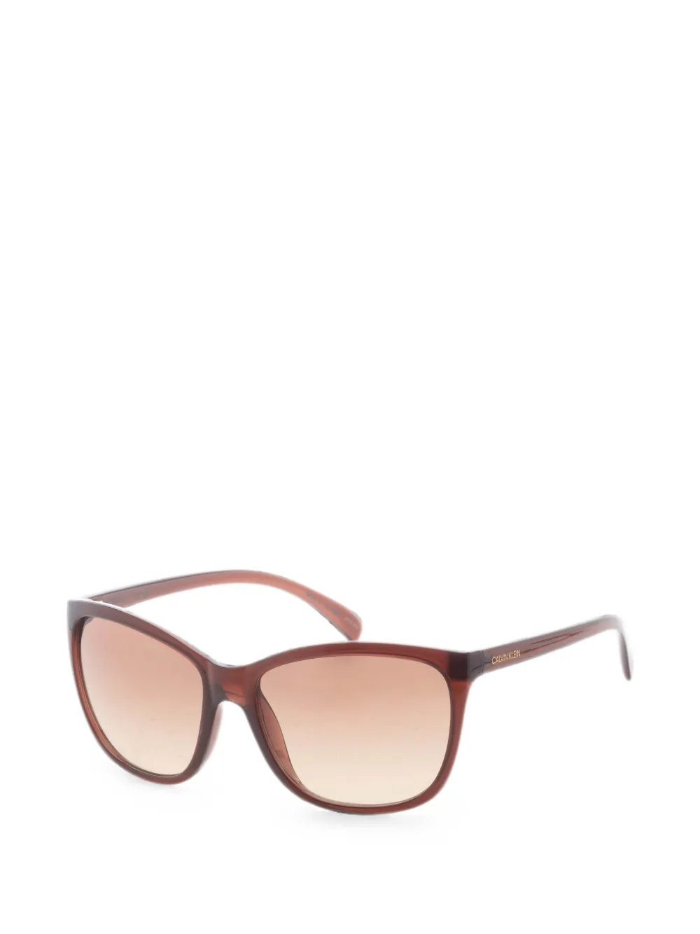 Calvin Klein Occhiali da sole squadrati - Marrone