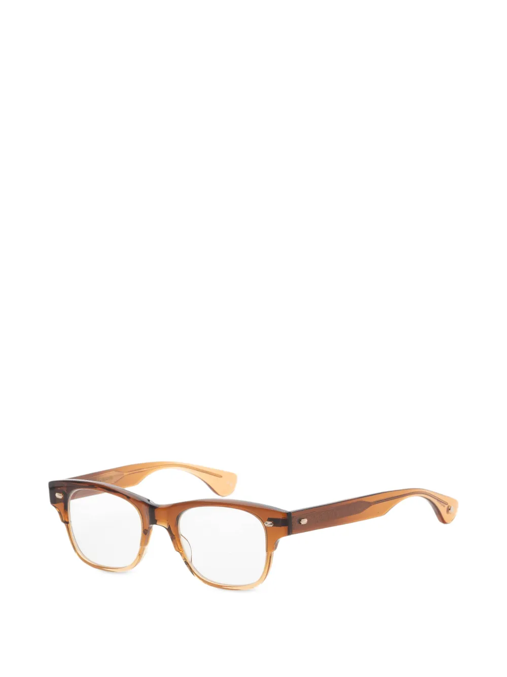 Garrett Leight Occhiali squadrati Rodriguez - Marrone