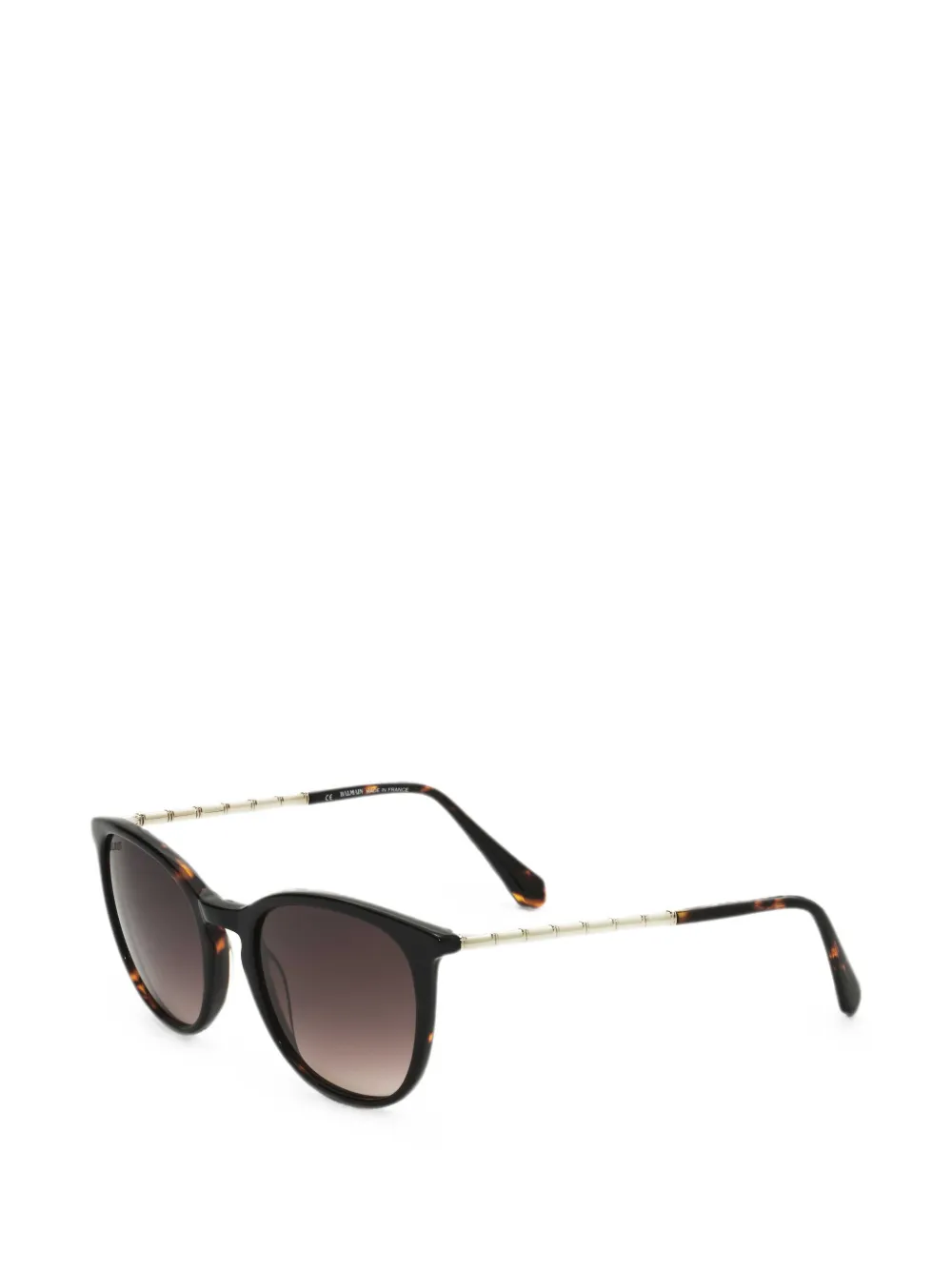 Balmain Eyewear square-frame sunglasses - Braun