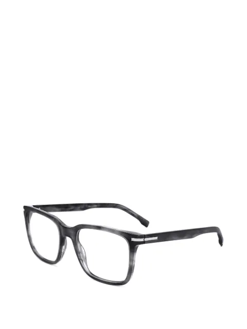 BOSS square-frame glasses