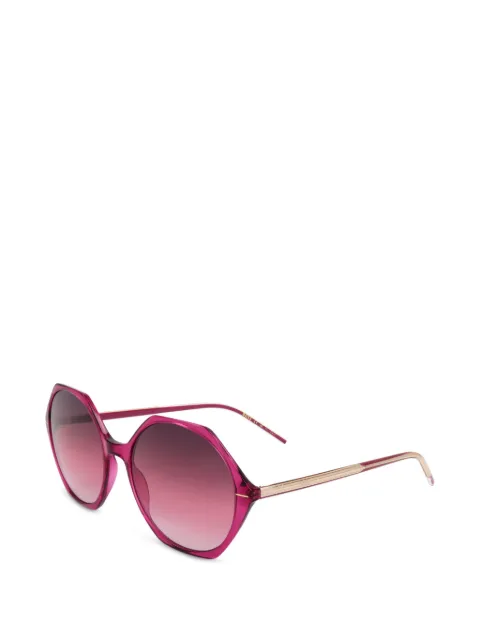 BOSS lentes de sol con armazón geométrica