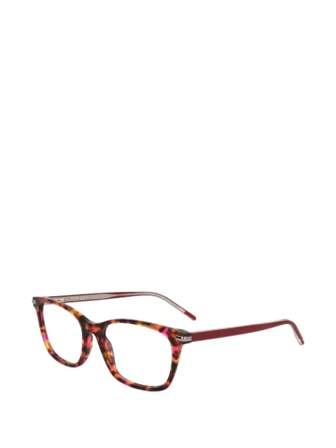 BOSS lunettes de vue rectangulaires