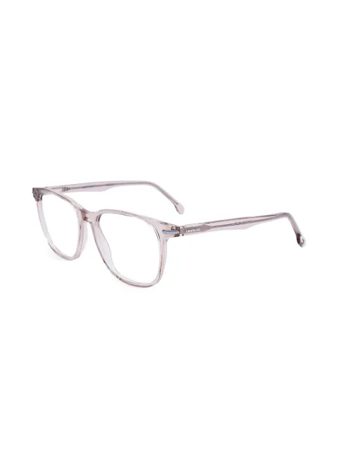 Carrera Transparente Brille mit eckigem Gestell