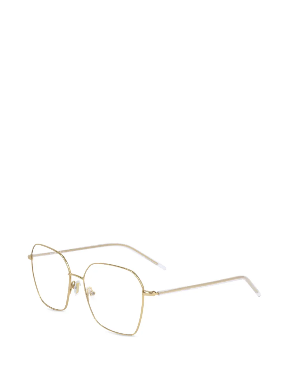 BOSS geometric-frame glasses - Gold