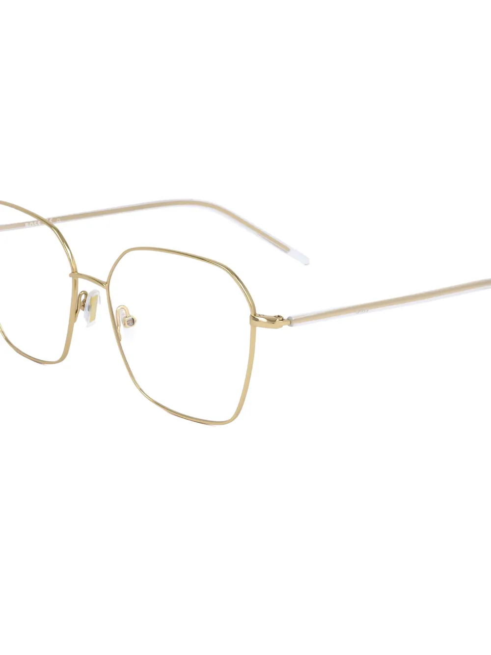 BOSS Bril met geometrisch montuur Goud