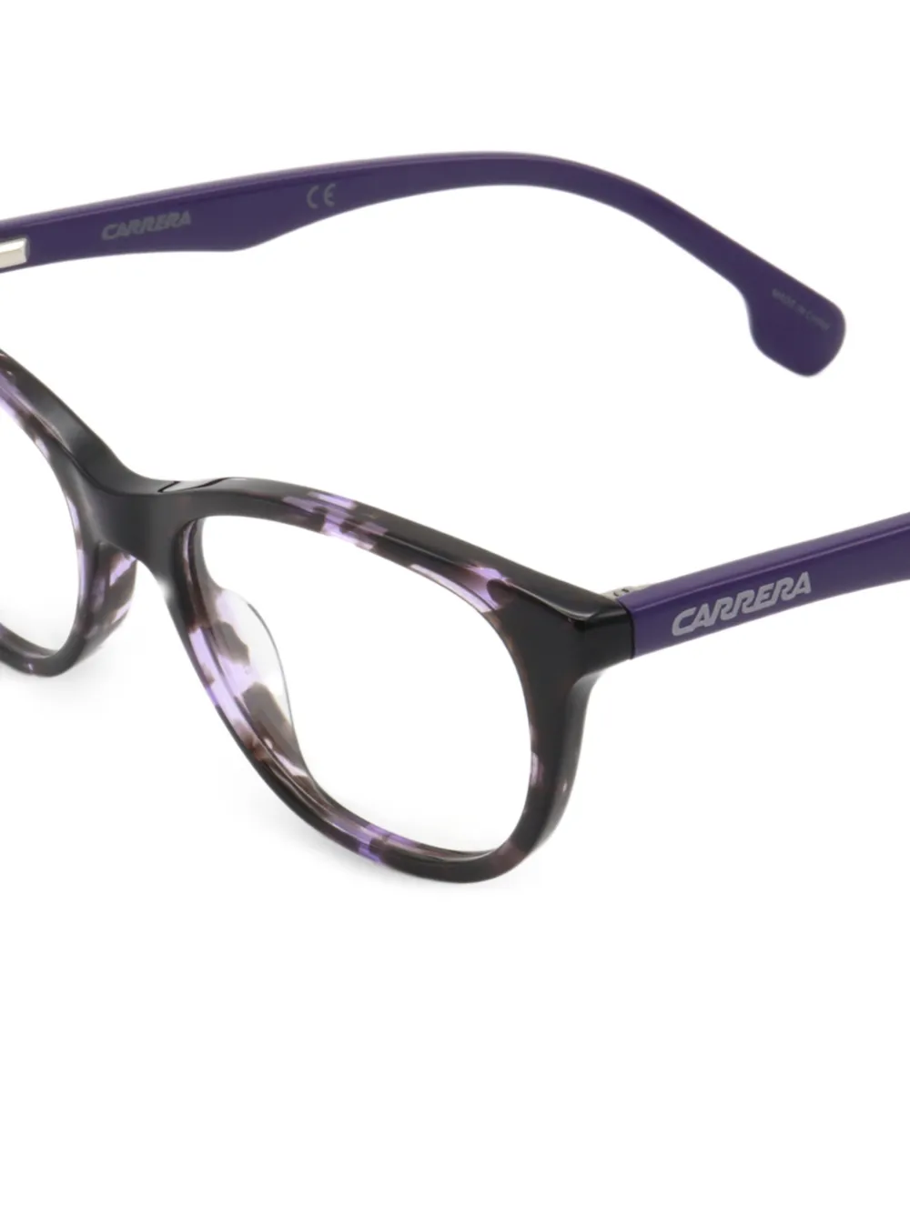 Carrera Bril met schildpadschild-effect Paars