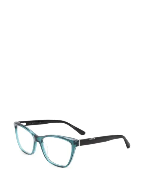 Calvin Klein rectangle-frame glasses