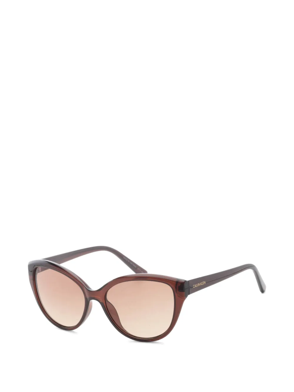 Calvin Klein Occhiali da sole cat-eye - Marrone