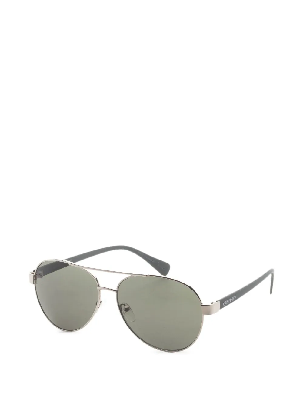 Calvin Klein Occhiali da sole con montatura stile pilota - Argento