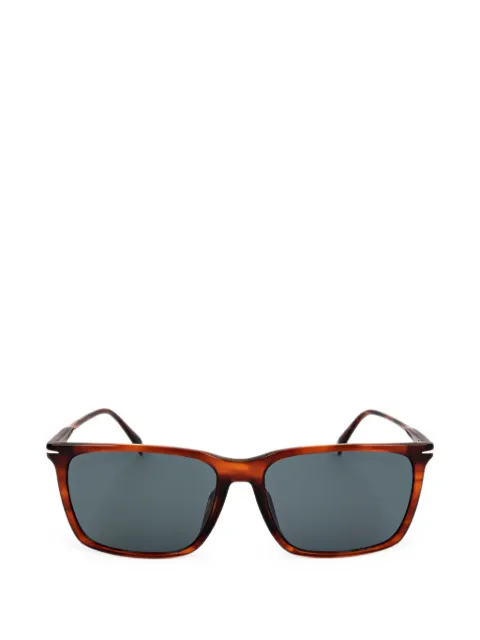 Eyewear by David Beckham tortoiseshell-effect rectangle-frame sunglasses