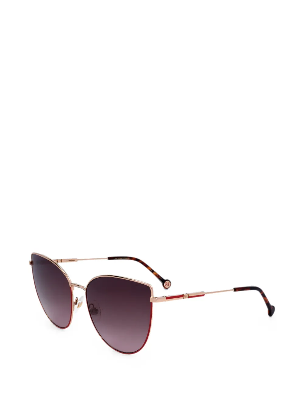 Carolina Herrera Brille mit Farbverlauf - Gold