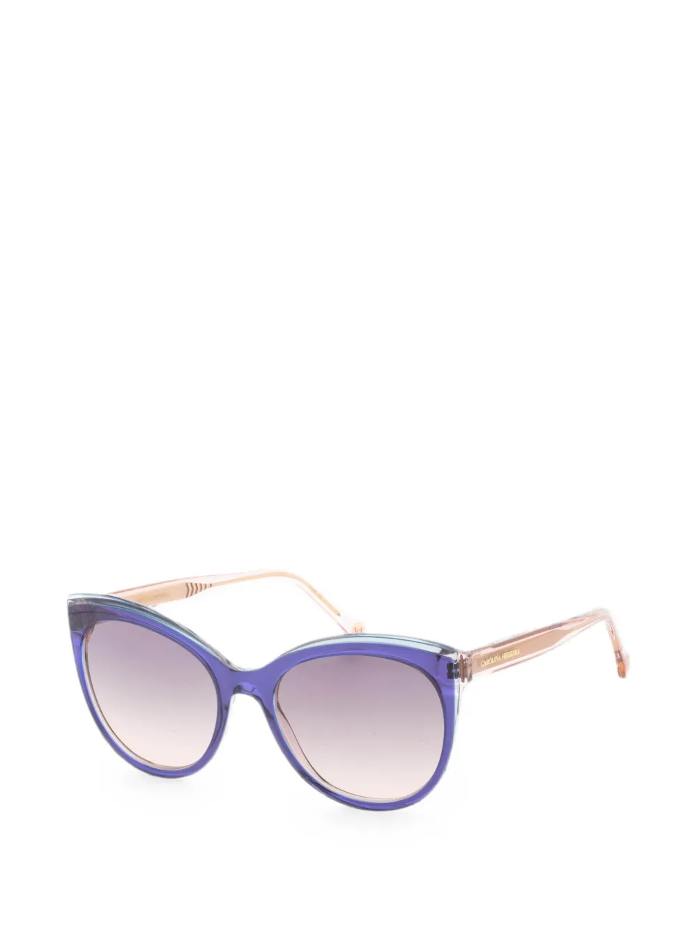 Carolina Herrera Occhiali da sole cat-eye - Blu