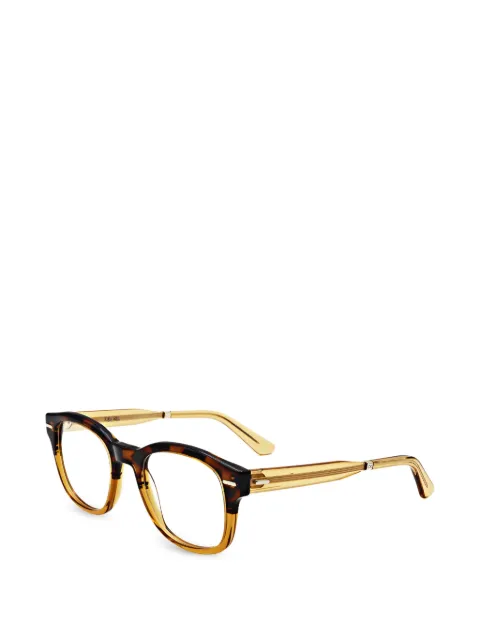 Calvin Klein lentes con armazón cuadrada estilo carey