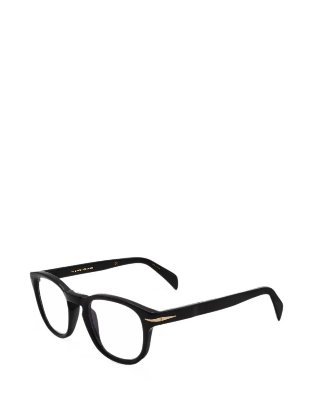Eyewear by David Beckham Brille mit geometrischem Gestell - Schwarz