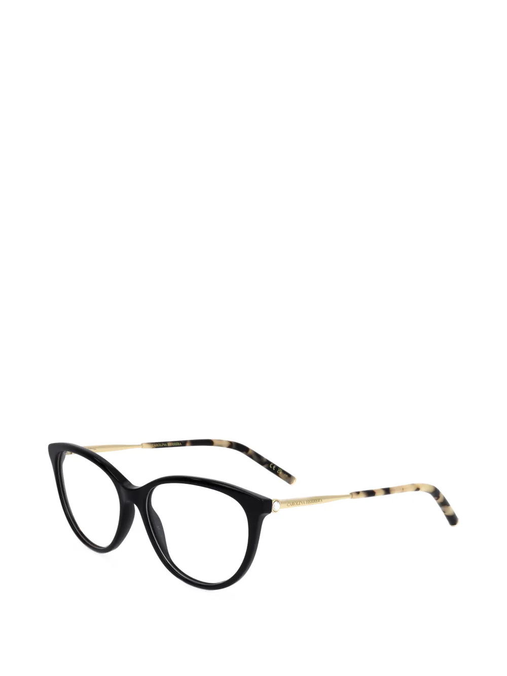 Carolina Herrera Brille mit Cat-Eye-Gestell - Schwarz