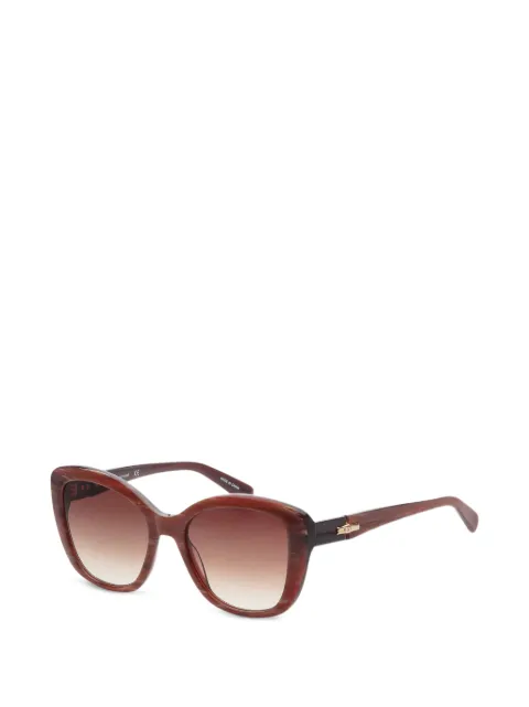 Longchamp tortoiseshell-effect cat-eye sunglasses