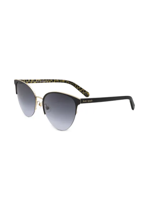 Kate Spade leopard-print cat-eye sunglasses