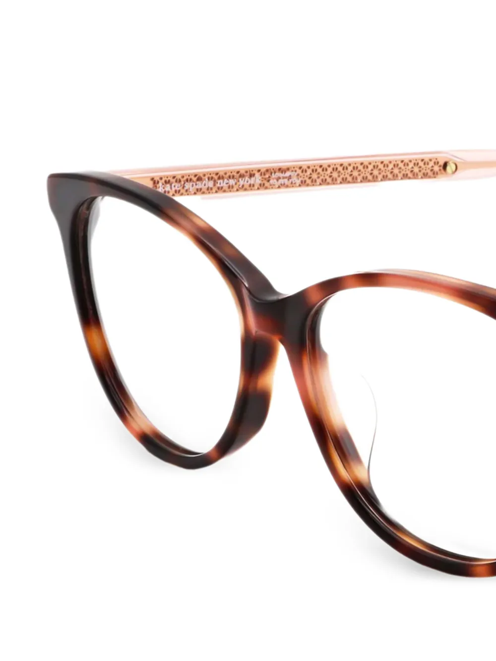 Kate Spade Marseille cat-eye bril Bruin