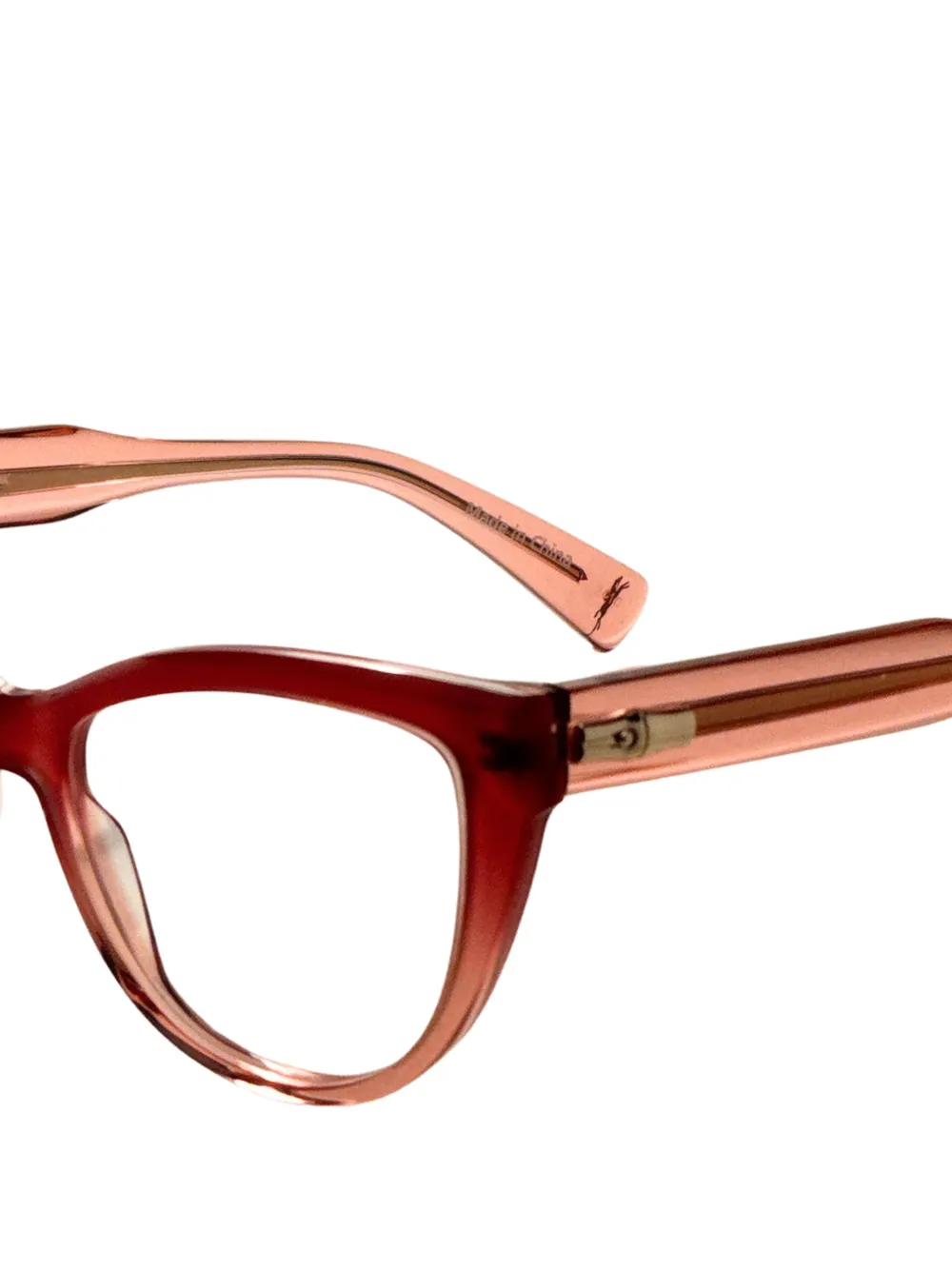 Longchamp Bril met cat-eye montuur Roze