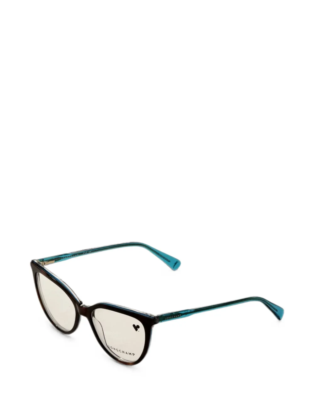 Longchamp tortoiseshell-effect cat-eye glasses