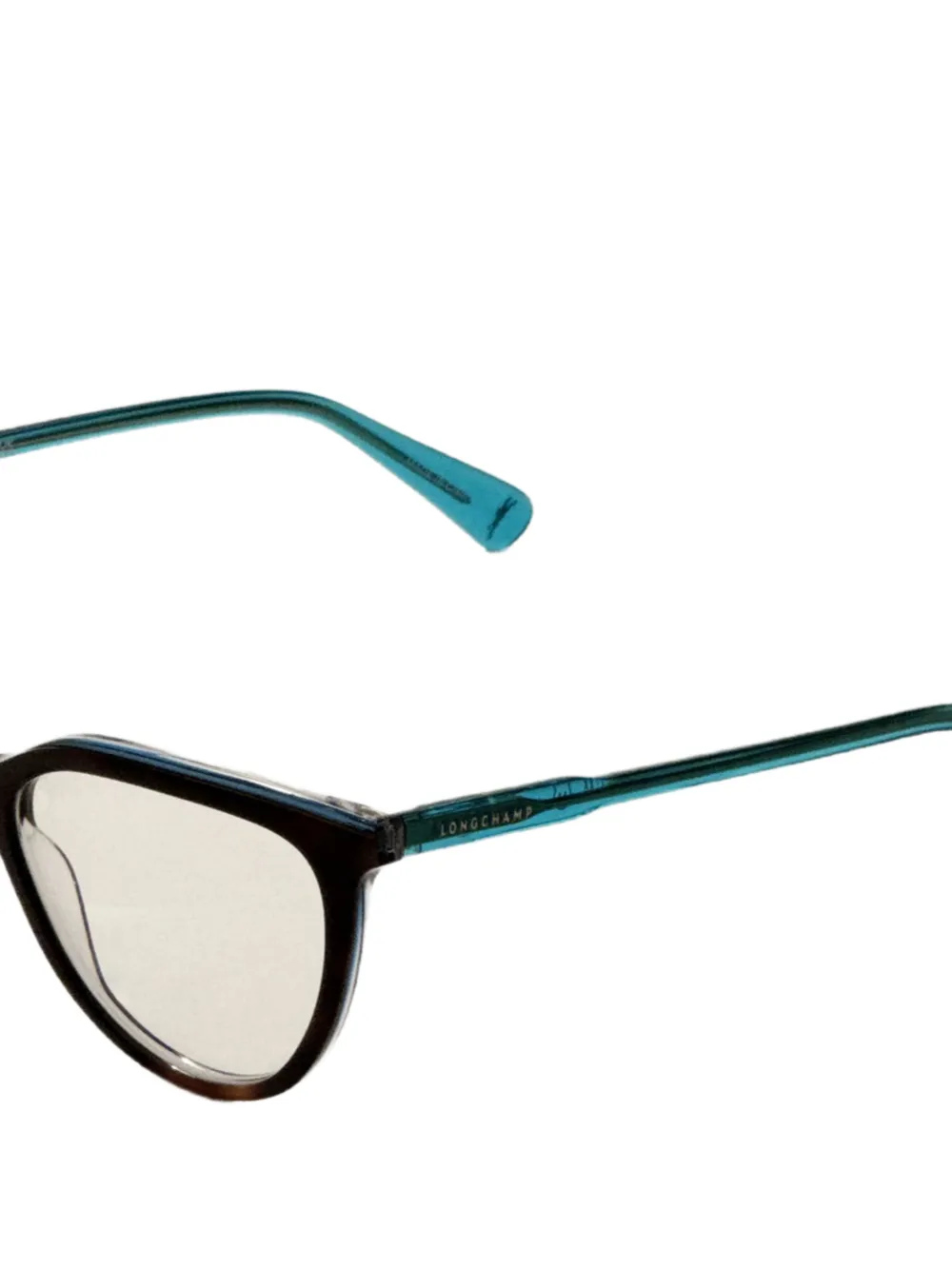 Longchamp Bril met schildpadschild-design Bruin