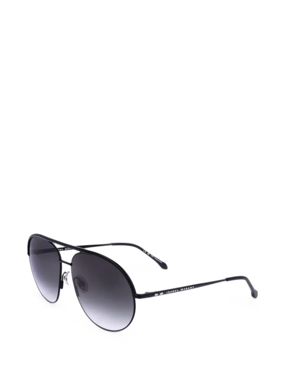 ISABEL MARANT pilot-frame sunglasses - Schwarz