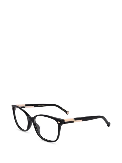 Carolina Herrera logo-plaque cat-eye glasses