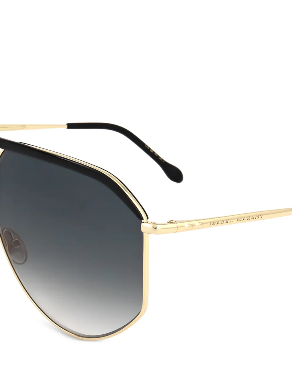 Isabel Marant Eyewear Zonnebril met piloten montuur Goud