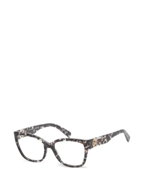 Longchamp tortoiseshell-effect square-frame glasses