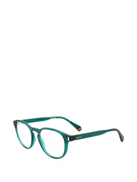 Polaroid round-frame glasses