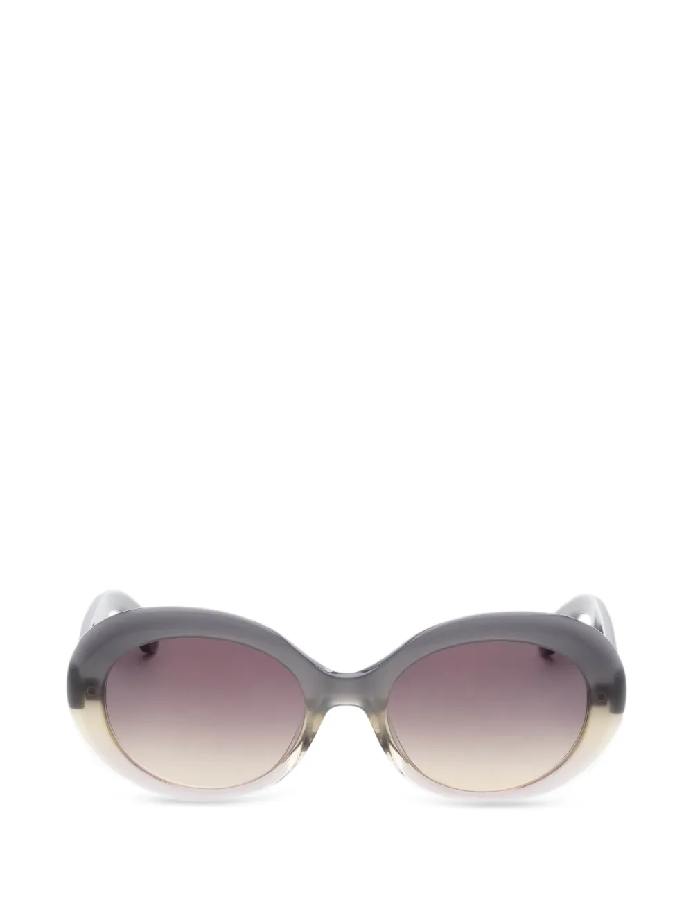 Garrett Leight Occhiali Portia tondi - Grigio