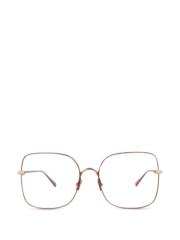 Pomellato Square-frame Glasses in Brown