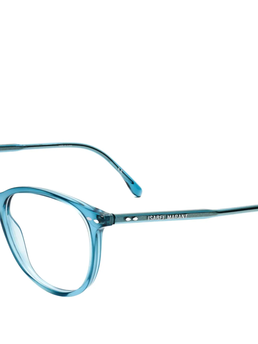 ISABEL MARANT Bril met rond montuur Blauw