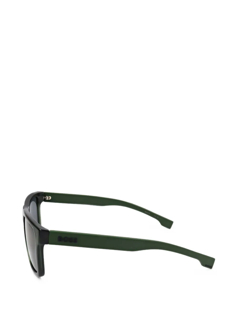 BOSS rectangle-frame sunglasses Groen