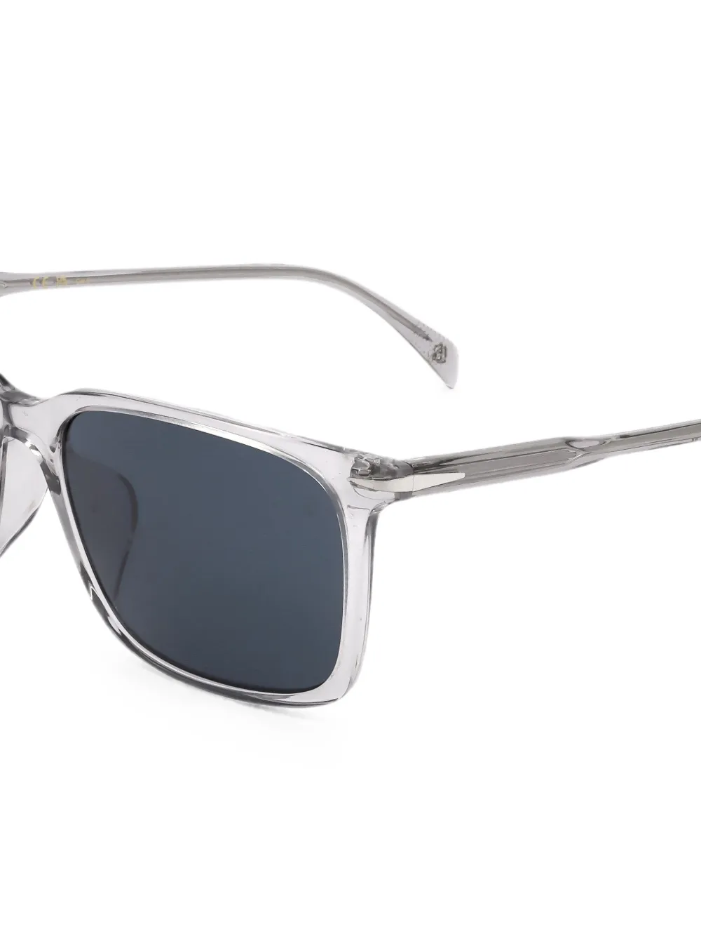 Eyewear by David Beckham Zonnebril met vierkant montuur Grijs