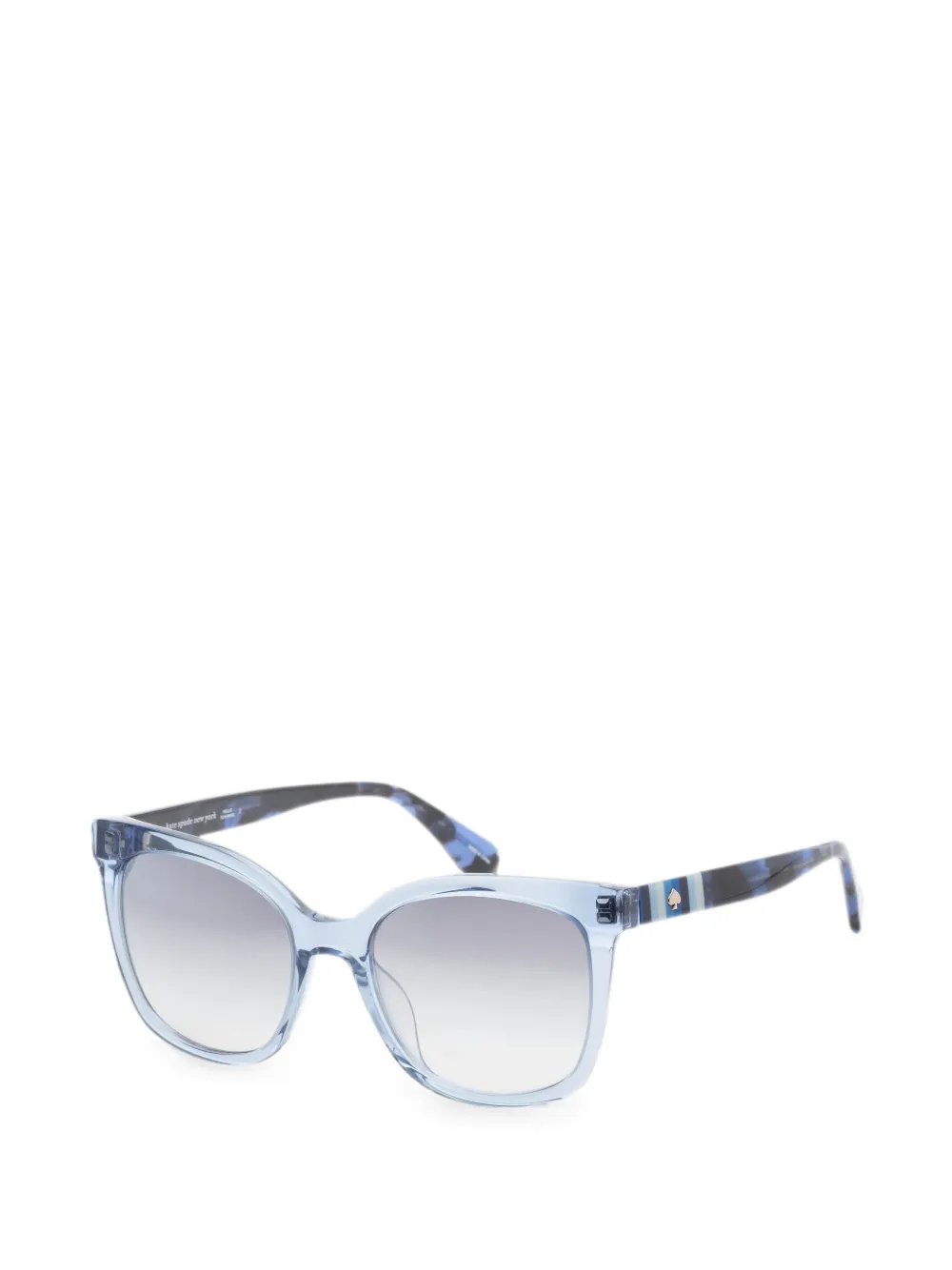 Kate Spade Eckige Kiya Sonnenbrille - Blau