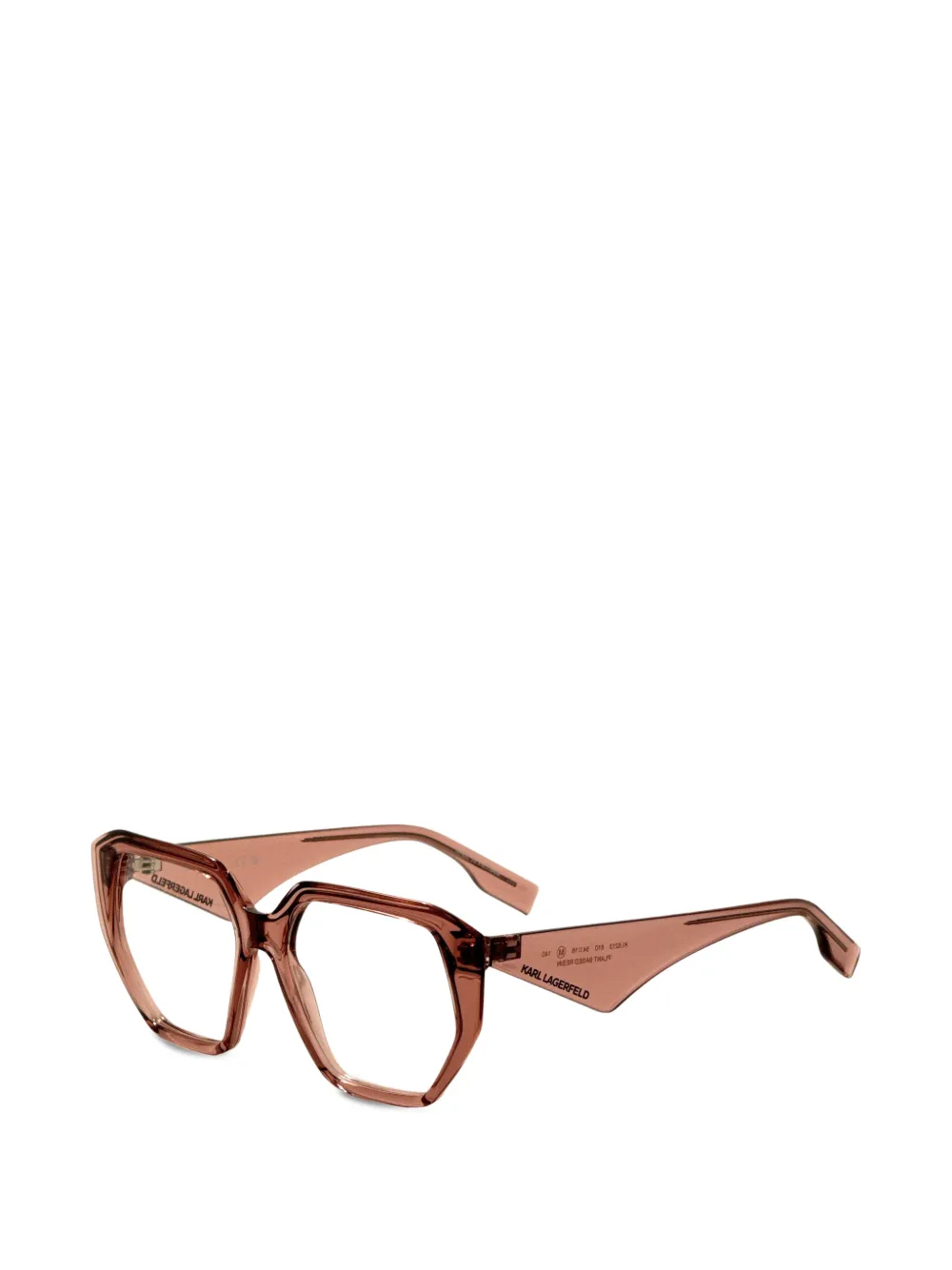 Karl Lagerfeld geometric-frame glasses - Toni neutri