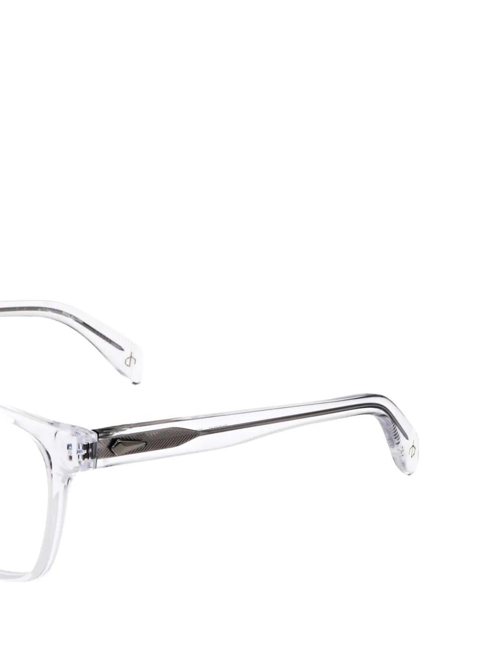 RAG & BONE EYEWEAR Bril met vierkant montuur Beige