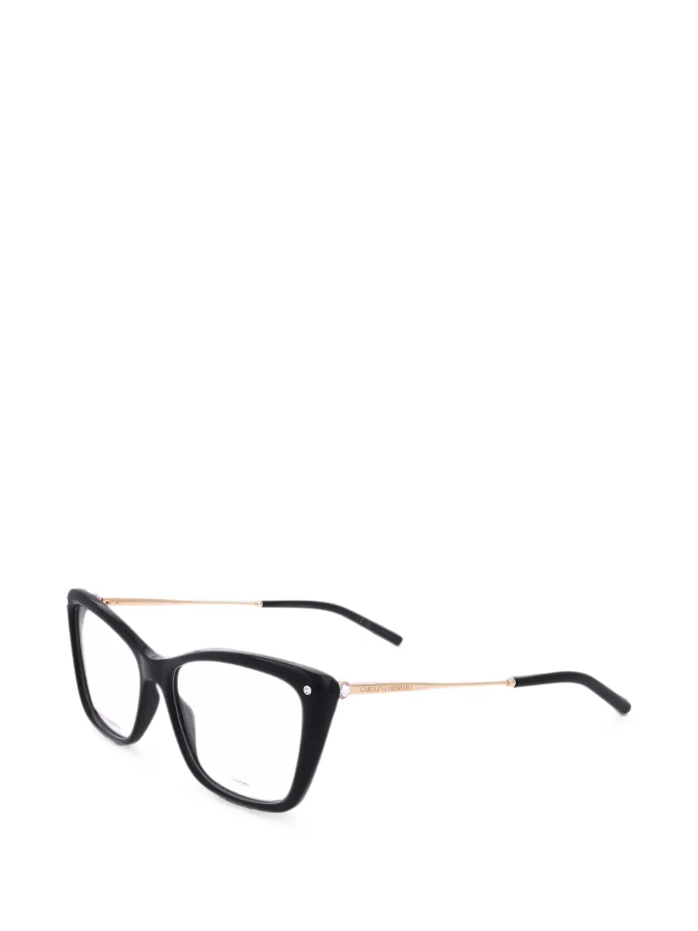 Carolina Herrera Brille mit Cat-Eye-Gestell - Schwarz