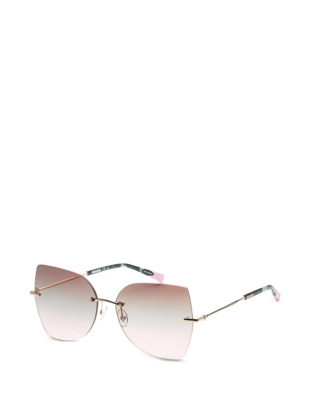 Missoni geometric-frame sunglasses